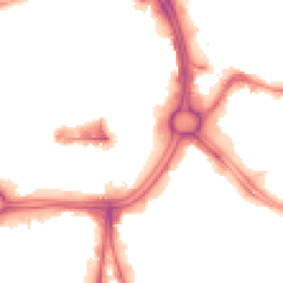 Night-time road noise heatmap for WV2 1AZ