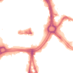 Night-time road noise heatmap for WV2 1BA