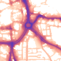 Daytime road noise heatmap for WV2 1BF