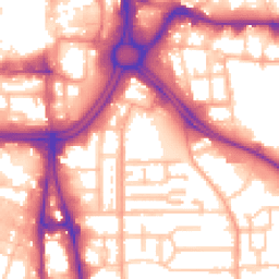 Daytime road noise heatmap for WV2 1BW