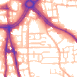 Daytime road noise heatmap for WV2 1DG