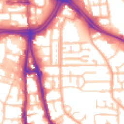 Daytime road noise heatmap for WV2 1DR