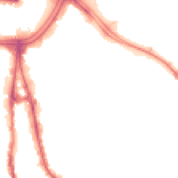 Night-time road noise heatmap for WV2 1EJ