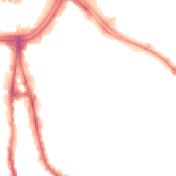 Night-time road noise heatmap for WV2 1EL