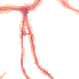 Night-time road noise heatmap for WV2 1HA