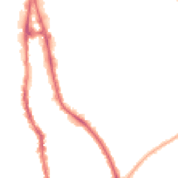 Night-time road noise heatmap for WV2 1HF