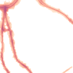 Night-time road noise heatmap for WV2 1HY