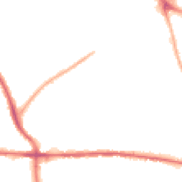 Night-time road noise heatmap for WV2 2DT