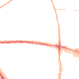 Night-time road noise heatmap for WV2 2EN