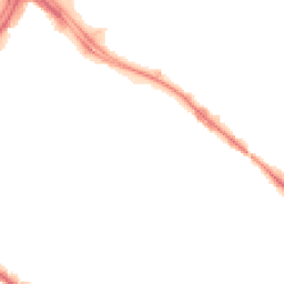 Night-time road noise heatmap for WV2 2FA