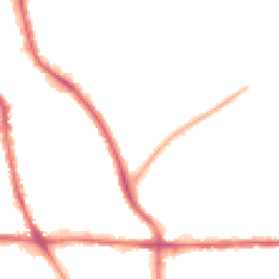 Night-time road noise heatmap for WV2 2FD