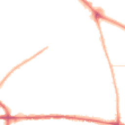 Night-time road noise heatmap for WV2 2HN