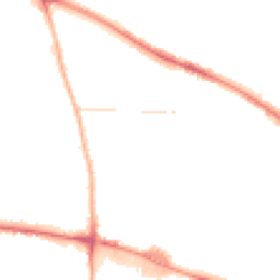 Night-time road noise heatmap for WV2 2LR