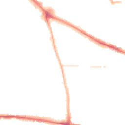Night-time road noise heatmap for WV2 2LX