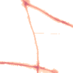 Night-time road noise heatmap for WV2 2NE