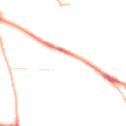 Night-time road noise heatmap for WV2 2NR
