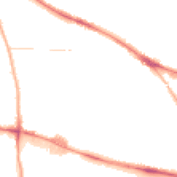 Night-time road noise heatmap for WV2 2NT