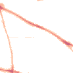 Night-time road noise heatmap for WV2 2PA