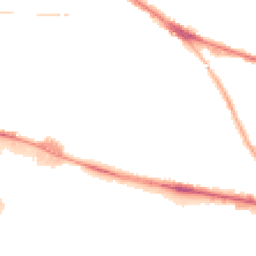 Night-time road noise heatmap for WV2 2PE