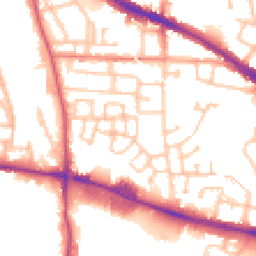 Daytime road noise heatmap for WV2 2RE