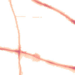 Night-time road noise heatmap for WV2 2RE