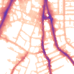 Daytime road noise heatmap for WV2 3AG