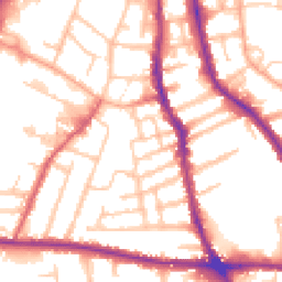 Daytime road noise heatmap for WV2 3AW