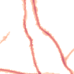 Night-time road noise heatmap for WV2 3DP