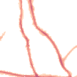 Night-time road noise heatmap for WV2 3DX