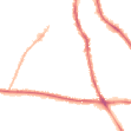 Night-time road noise heatmap for WV2 3EP