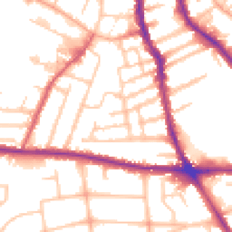 Daytime road noise heatmap for WV2 3ER
