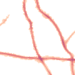 Night-time road noise heatmap for WV2 3JS