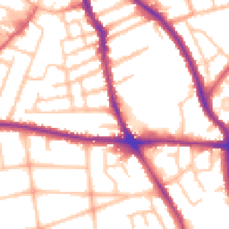 Daytime road noise heatmap for WV2 3JY