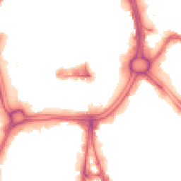 Night-time road noise heatmap for WV2 4AD