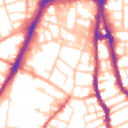 Daytime road noise heatmap for WV2 4ND