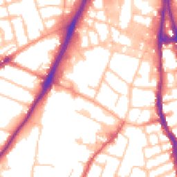 Daytime road noise heatmap for WV2 4NH