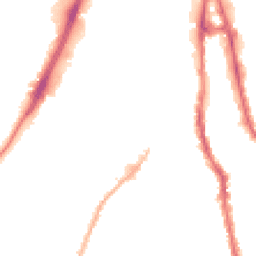 Night-time road noise heatmap for WV2 4NL