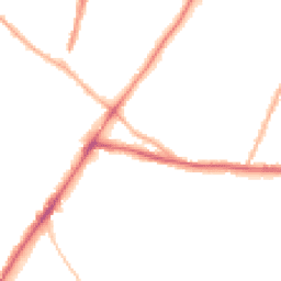 Night-time road noise heatmap for WV2 4QF