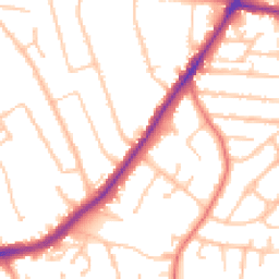 Daytime road noise heatmap for WV4 4AH