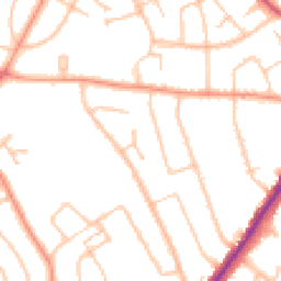 Daytime road noise heatmap for WV4 4AX