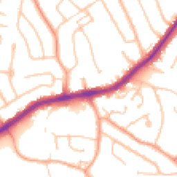 Daytime road noise heatmap for WV4 4DQ