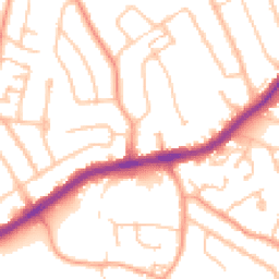 Daytime road noise heatmap for WV4 4EE