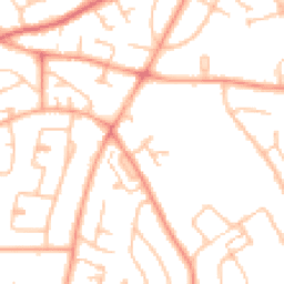Daytime road noise heatmap for WV4 4HA