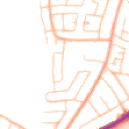 Daytime road noise heatmap for WV4 4NL
