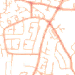Daytime road noise heatmap for WV4 4QL