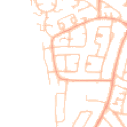 Daytime road noise heatmap for WV4 4RT