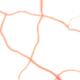 Daytime road noise heatmap for WV4 4UU