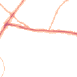 Night-time road noise heatmap for WV4 5AX
