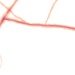 Night-time road noise heatmap for WV4 5AZ