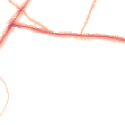 Night-time road noise heatmap for WV4 5BB